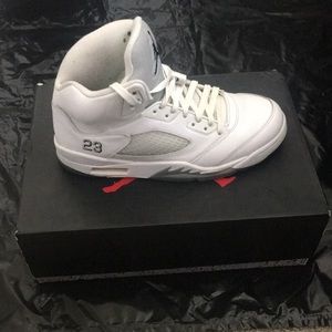 Jordan 5 Metallic Silver